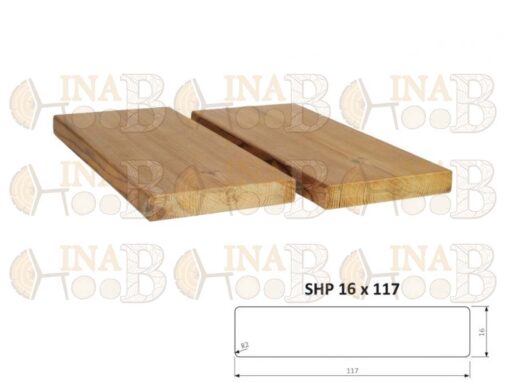 چوب ترمو SHP 16-117- چوبینا